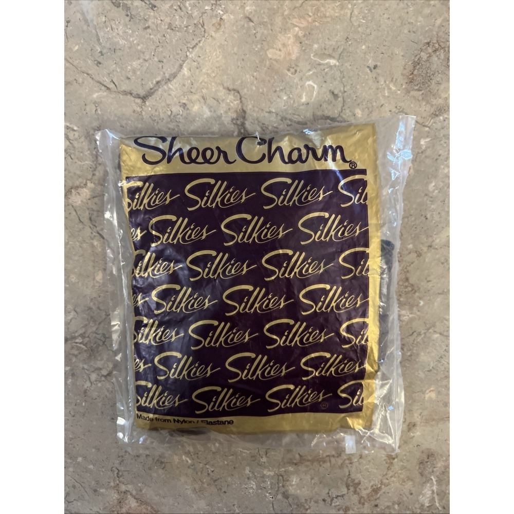 Vintage Silkies Sheer Charm Medium Pantyhose Beige